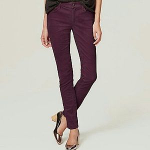 Ann Taylor LOFT Modern Skinny Ankle Cords